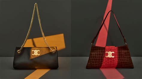 celine bags gilt|celine triomphe purses.